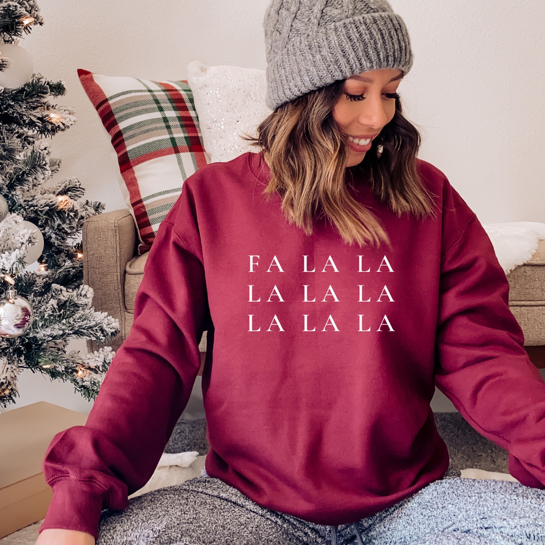 Fa la la la Crewneck