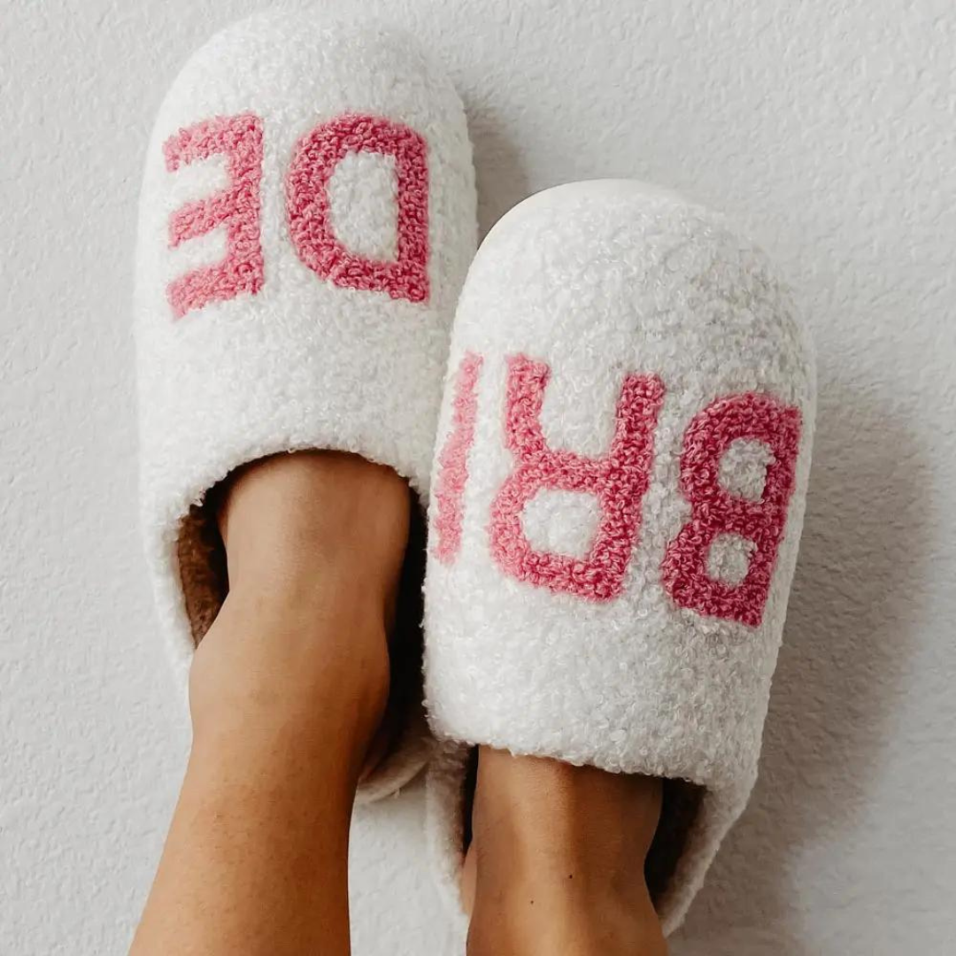 Bride Slippers The Cozy Company