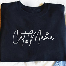 Load image into Gallery viewer, Cat Mama Crewneck
